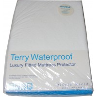 Double Terry Towelling Waterproof Mattress Cover Protector