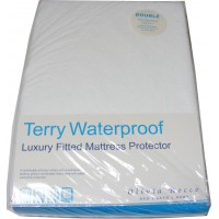 Double Terry Towelling Waterproof Mattress Cover Protector Double Terry Towelling Waterproof Mattress Cover Protector