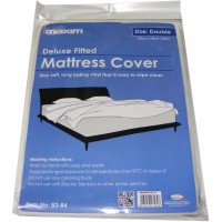 Double Plastic Vinyl Waterproof Mattress Cover Protector Double Plastic Vinyl Waterproof Mattress Cover Protector