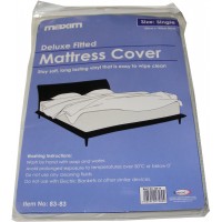 Single Plastic Vinyl Waterproof Mattress Cover Protector Single Plastic Vinyl Waterproof Mattress Cover Protector