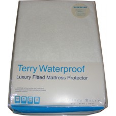 Super King Size Terry Towelling Waterproof Mattress Cover Protector Super King Size Terry Towelling Waterproof Mattress Cover Protector